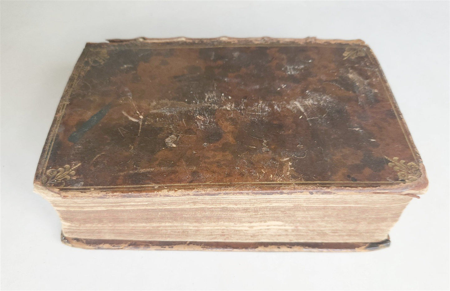 1566 BIBLE in LATIN ILLUSTRATED w/ FOLDING MAPS antique BIBLIA SACRA