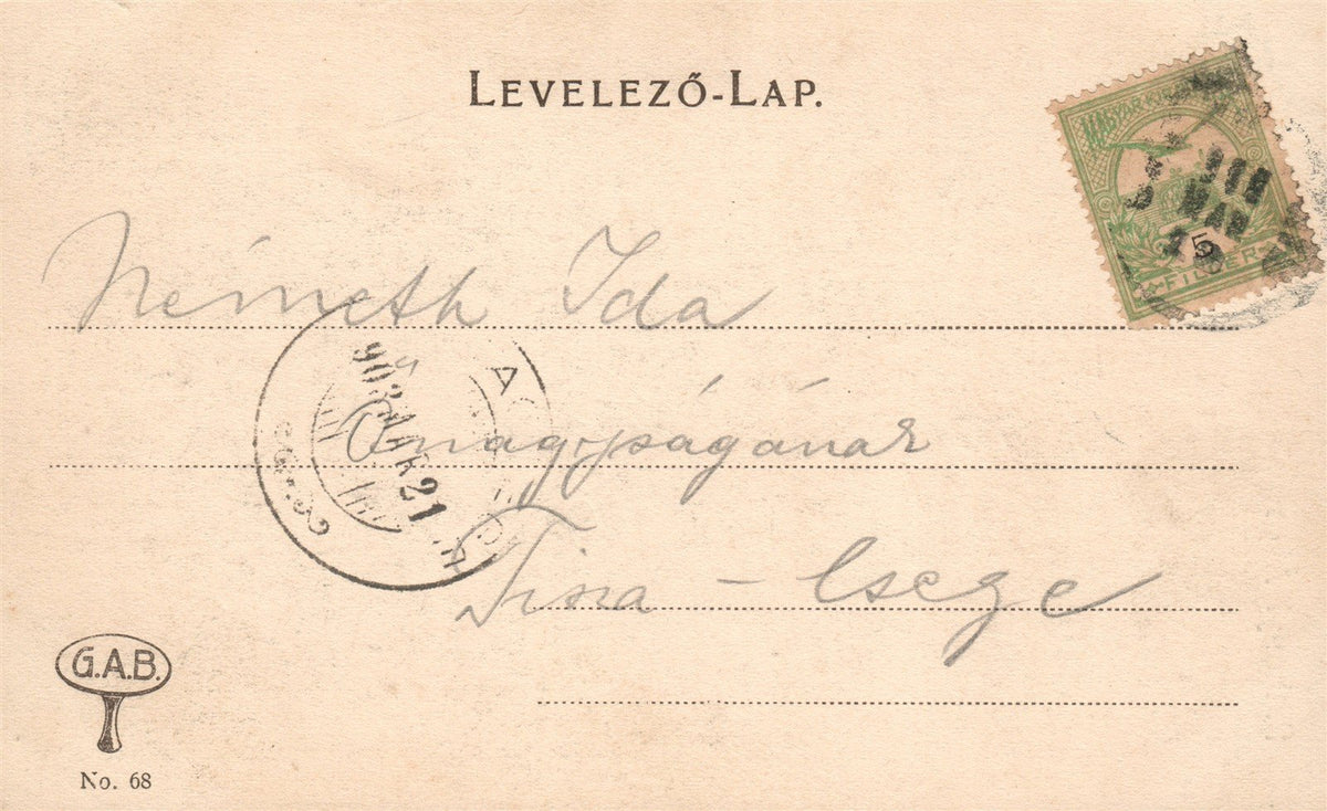 RATHONYI AKOS Hungarian film director and screenwriter ANTIQUE POSTCARD