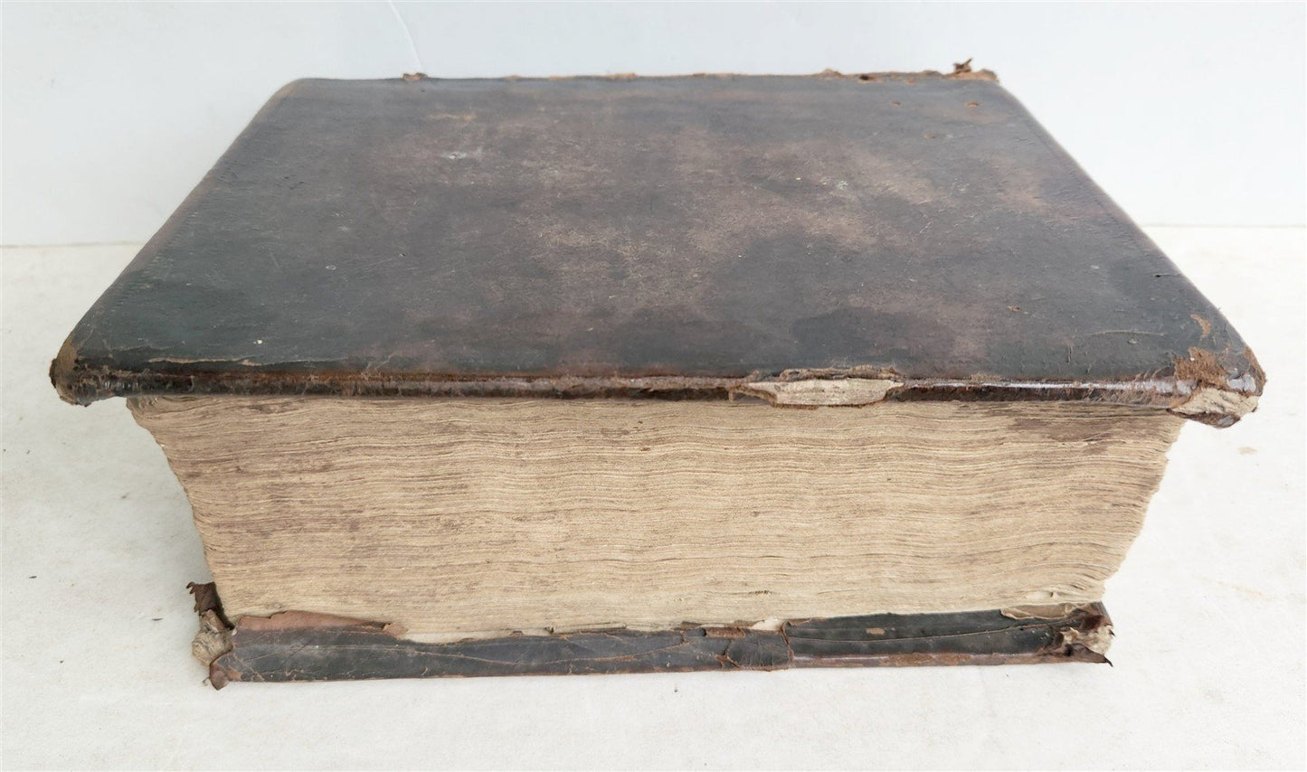 1739 BIBLE HISTORY in ENGLISH antique ILLUSTRATED OLD AND NEW TESTAMENT