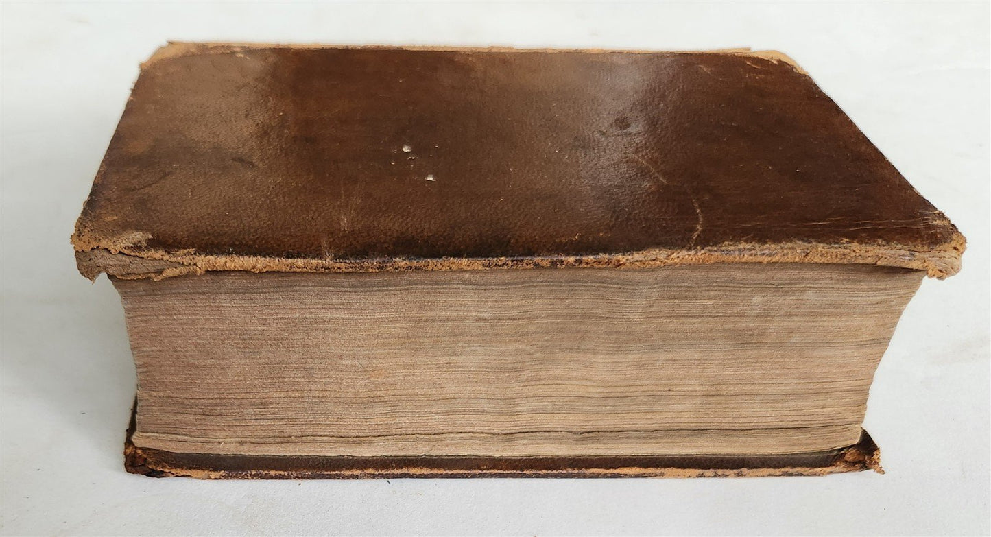 1794 BREVIARIUM ROMANUM 'Sacro Sancti Concilii Tridentini' antique PLANTIN PRESS