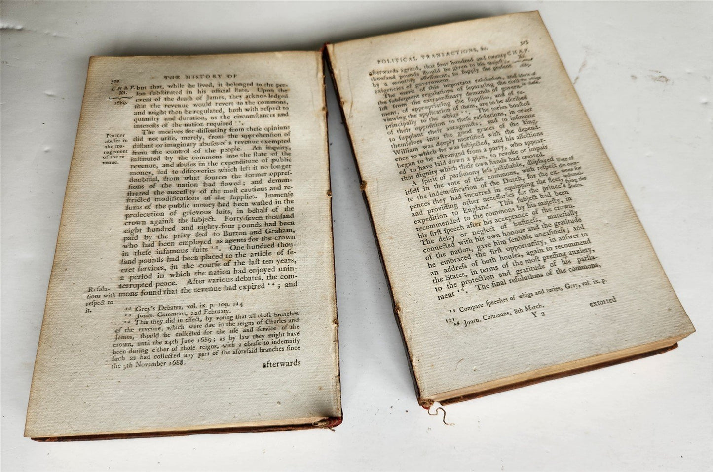 1793 HISTORY of POLITICAL TRANSACTIONS & PARTIES from KING CHARLES to WILLIAM