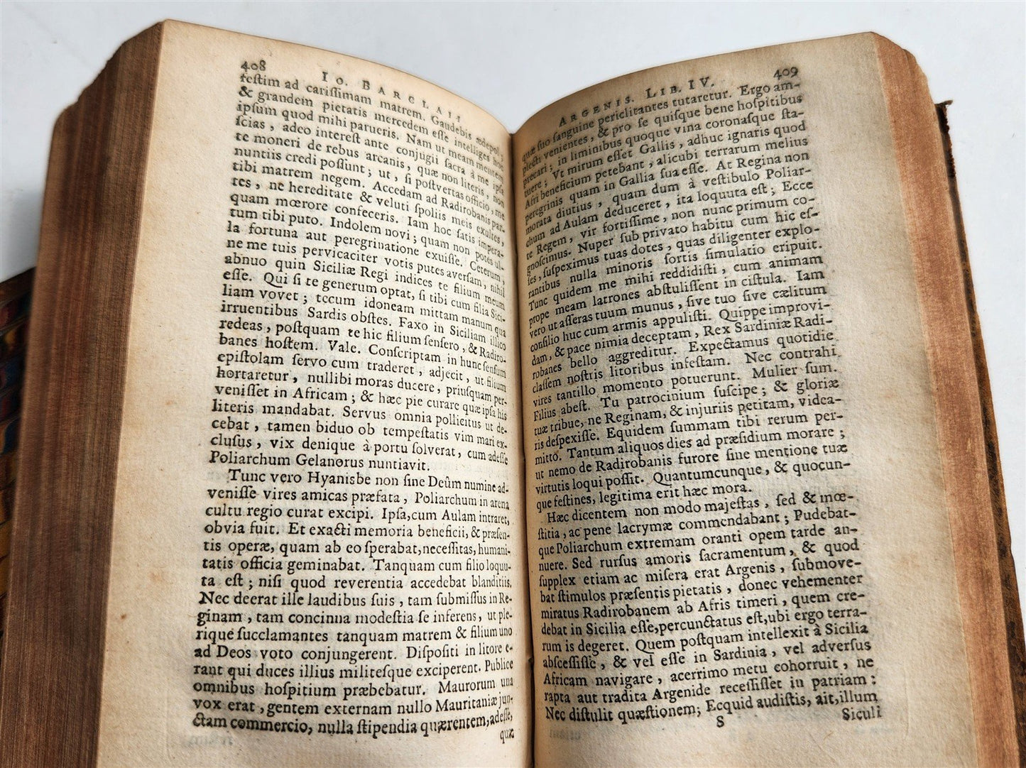 1659 ARGENIS by John Barclay ANTIQUE Scotland ELZEVIER PUBLISHING
