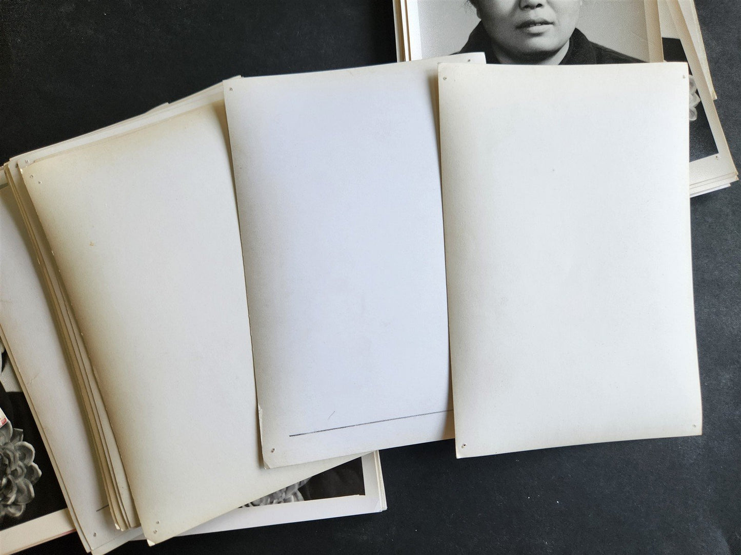CHINESE LABOUR HEROES PORTRAITS Group of 84 PHOTOS vintage
