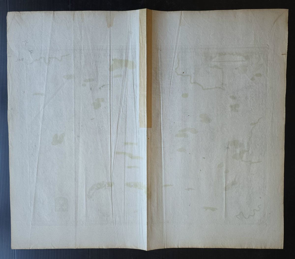1690 MAP of NORMANDY FRANCE by Johannes Janssonius antique