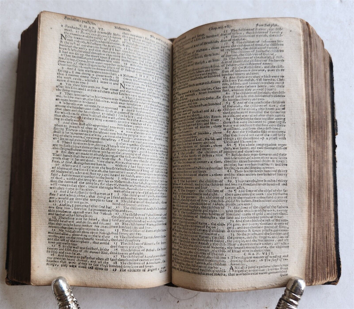 1648 BIBLE in ENGLISH antique Old & New Testament LONDON - Roger Daniel