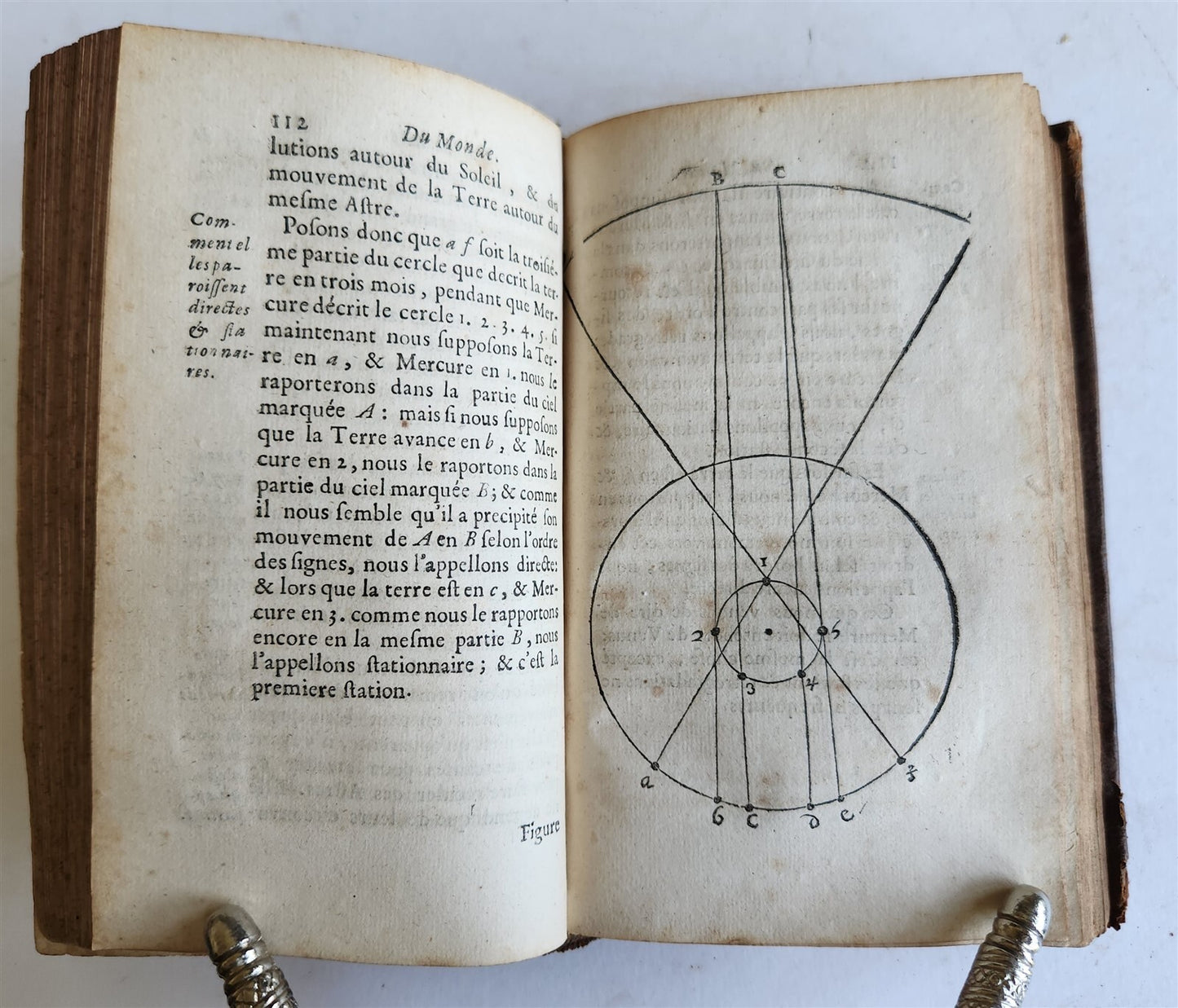 1675 SYSTEM of the WORLD ILLUSTRATED antique cosmologies of Ptolemy & Copernicus
