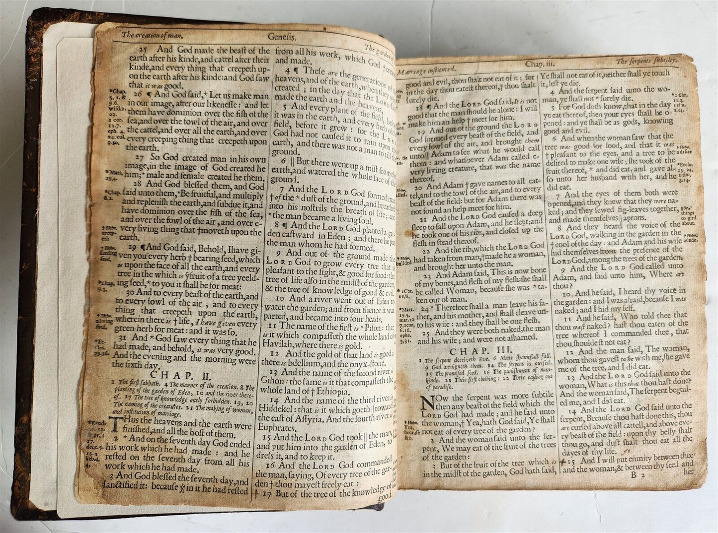 1655 BIBLE in ENGLISH OLD & NEW TESTAMENT antique LONDON KING JAMES