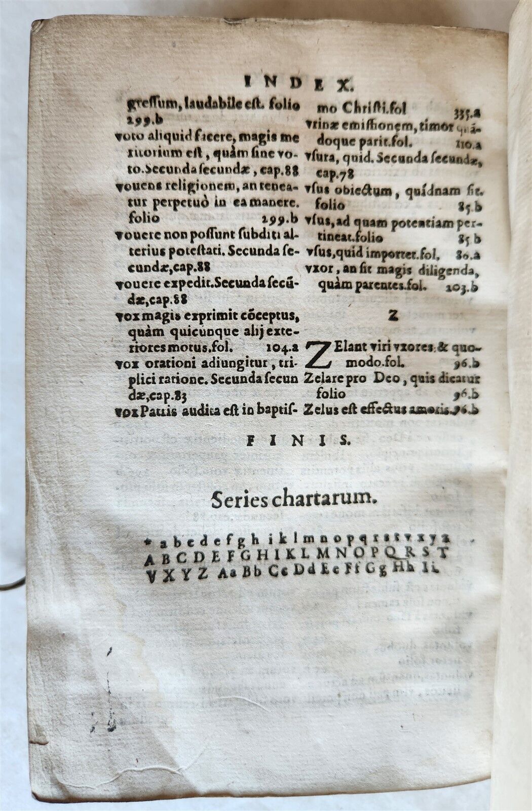 1579 Epitome in Universam Sacrosanctae Theologiae by Bongiovanni antique VELLUM