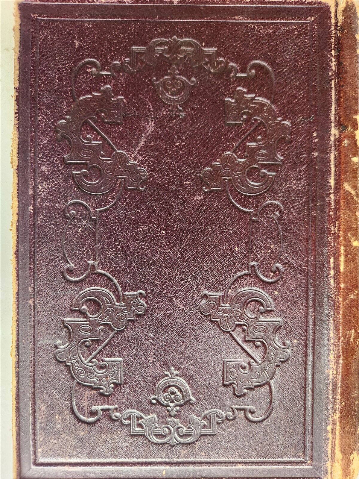 1880s ALBUM AMICORUM - MANUSCRIPT BOOK in GERMAN POETRY antique 166 pages