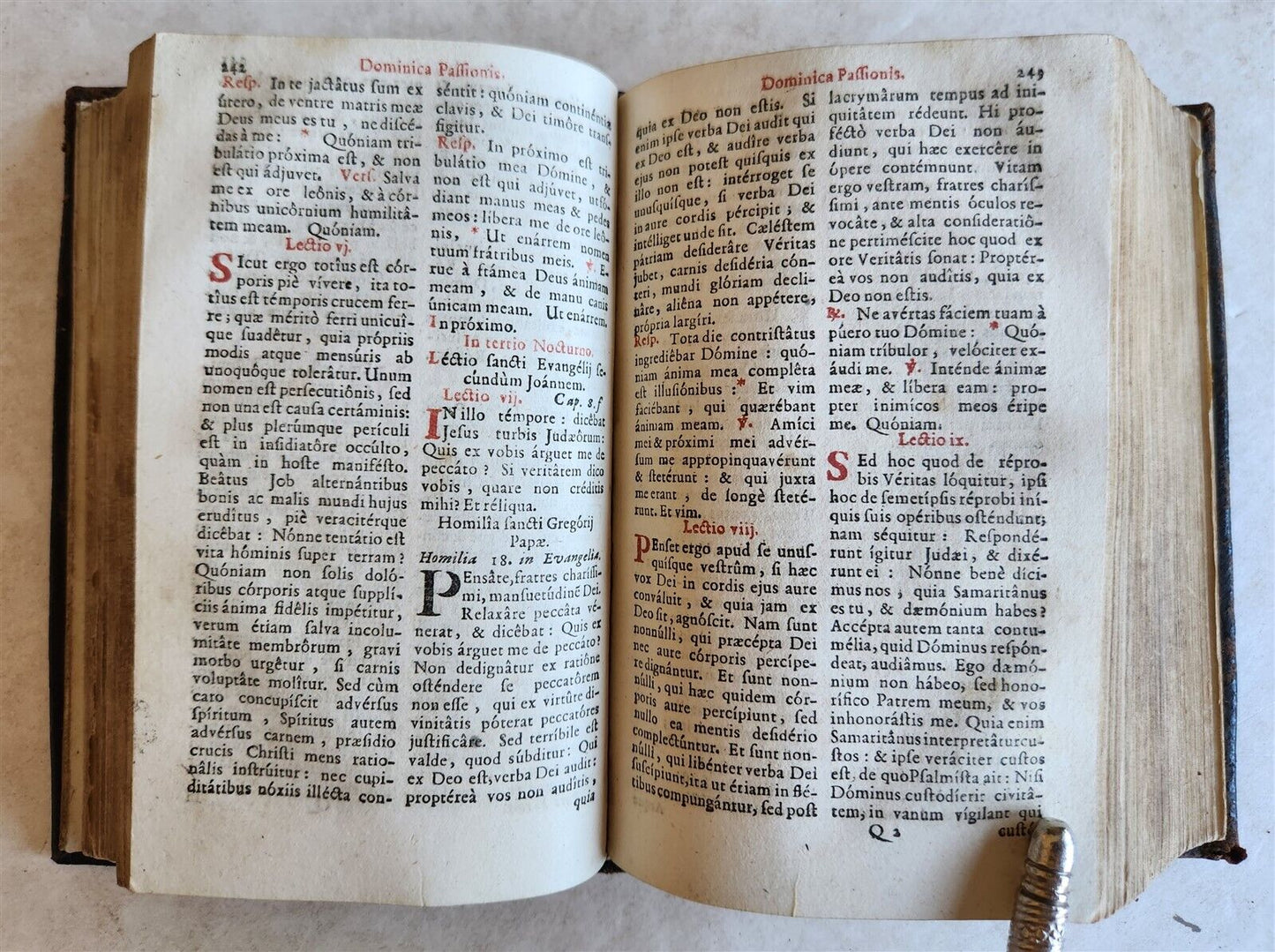 1700s BREVARIUM ROMANUM antique