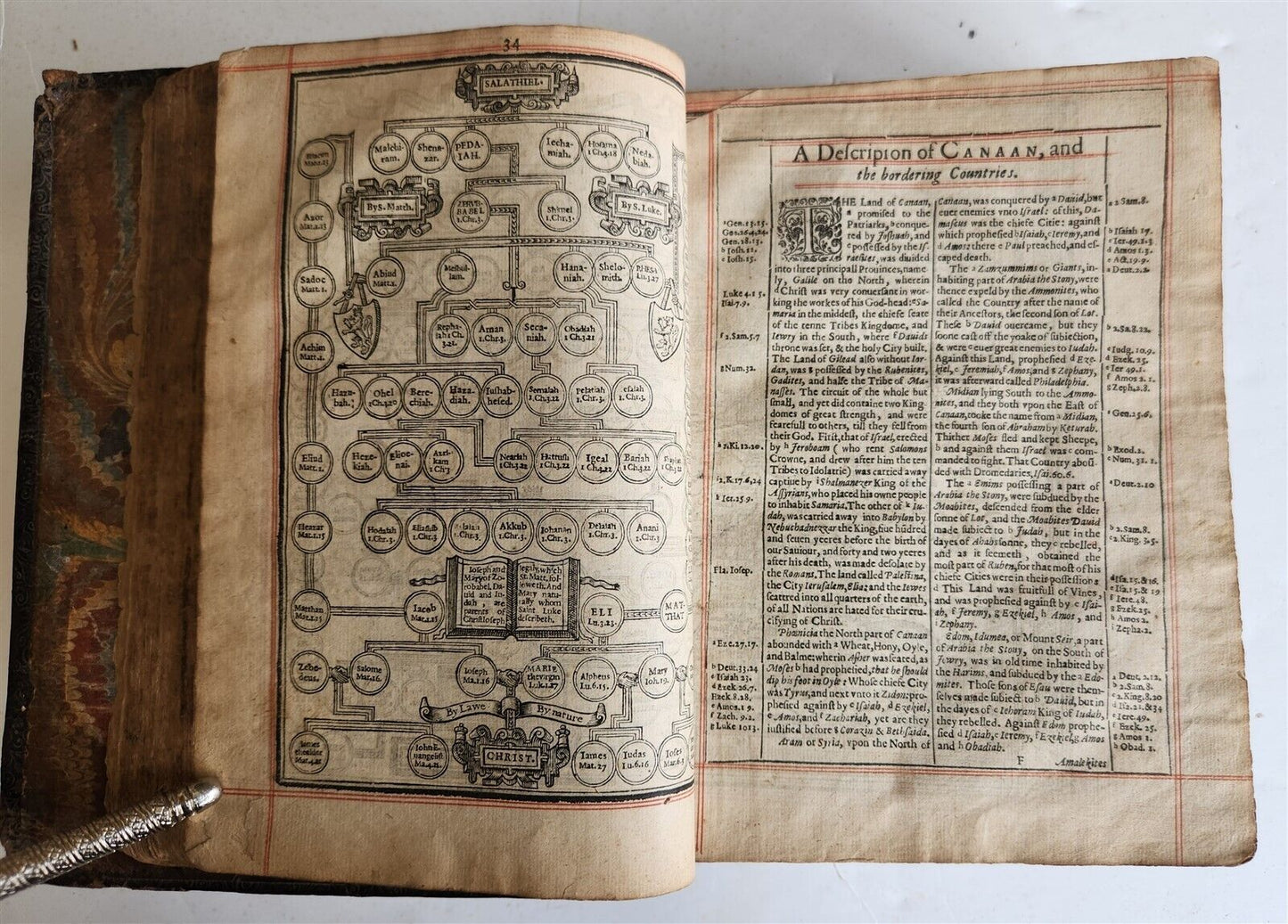 1635 BIBLE in ENGLISH antique