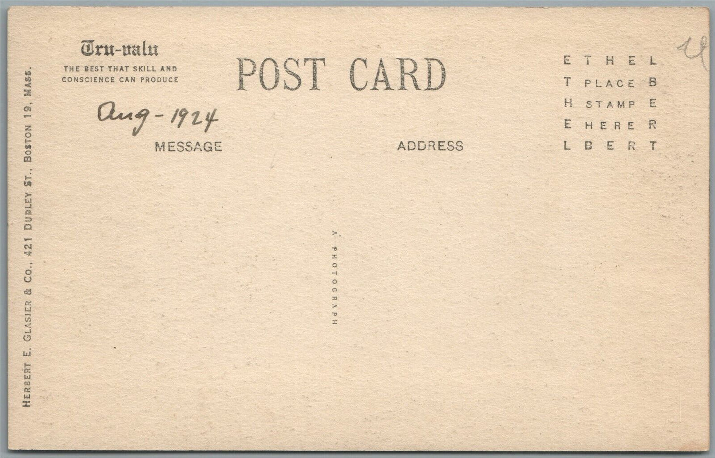 WASHINGTON ME MEDOMAK CAMP ANTIQUE REAL PHOTO POSTCARD RPPC