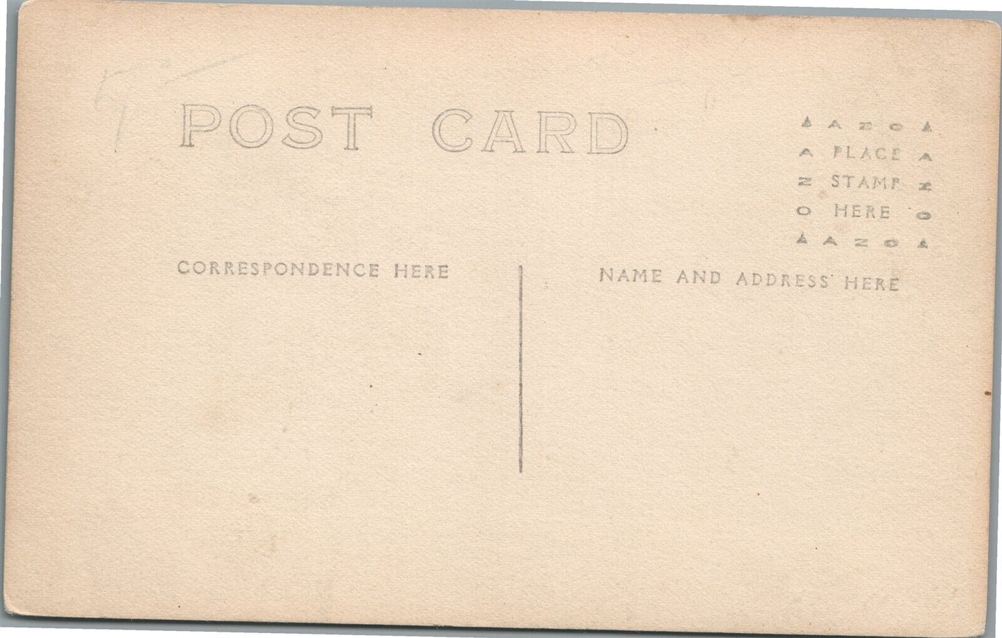 ABBOT VILLAGE ME CHURCH ANTIQUE REAL PHOTO POSTCARD RPPC