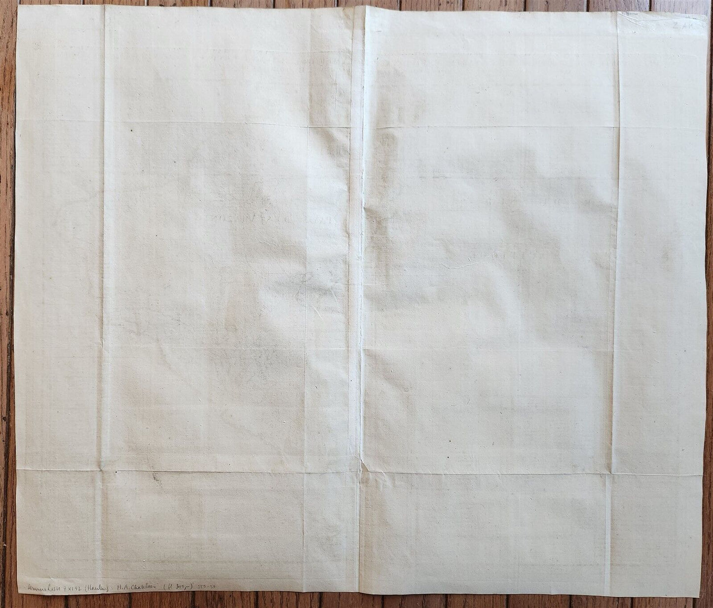 1730s MAP of SOUTH AMERICA antique 21 by 24.5"
