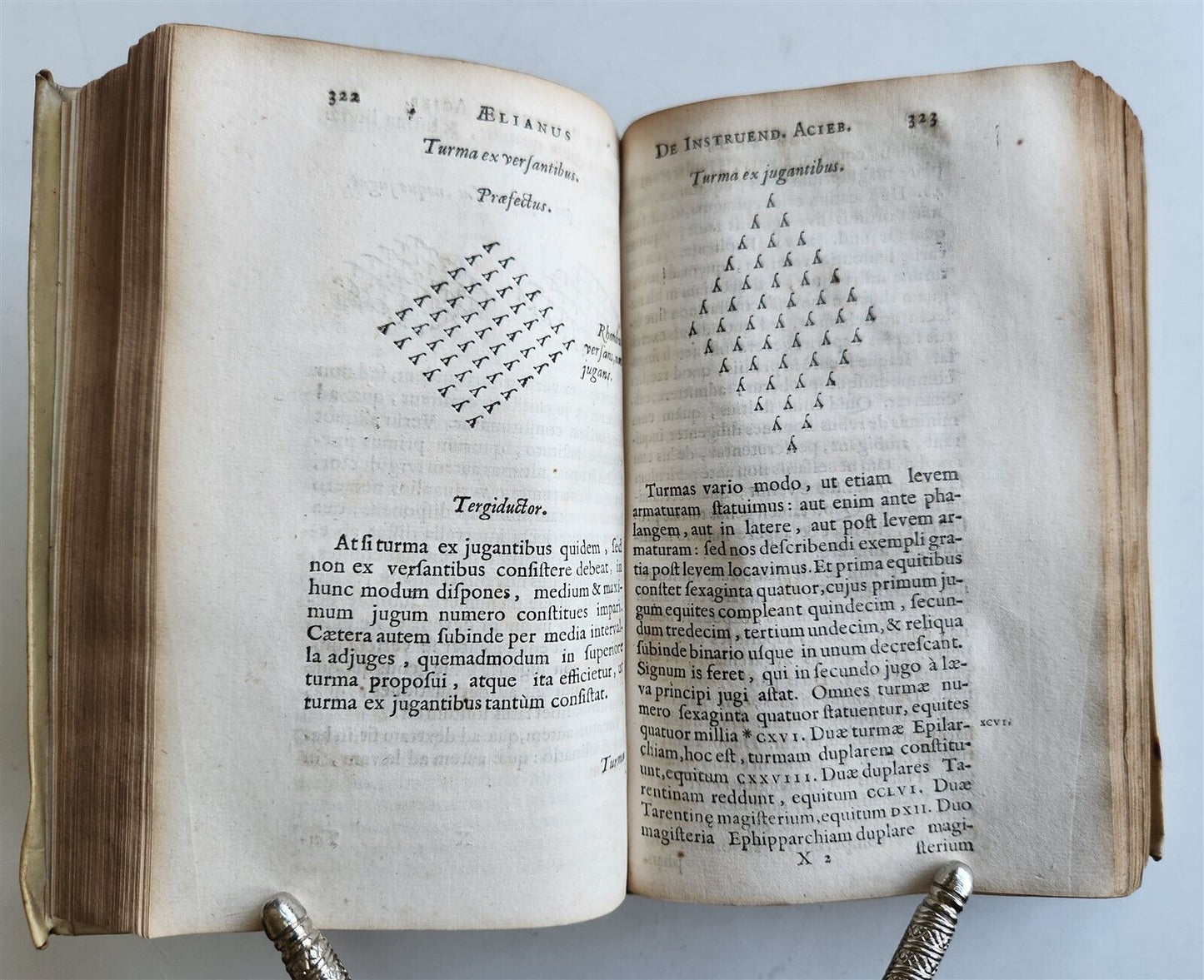 1670 MILITARY HISTORY ILLUSTRATED antique VELLUM BOUND