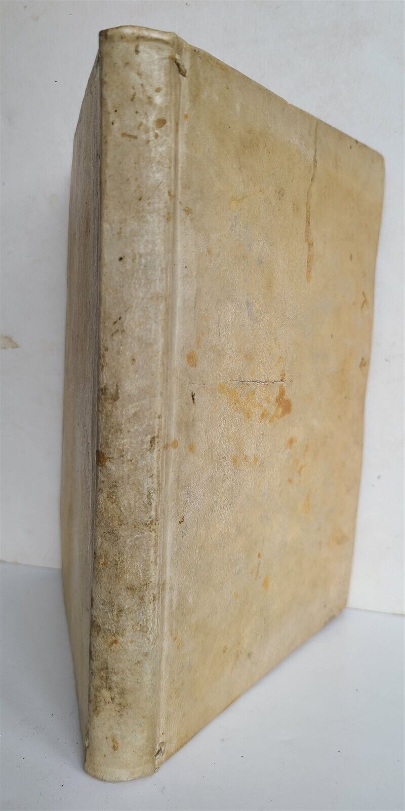 1735 TRATTENIMENTO ISTORICO SOPRA GLI ATTI DEGLI APOSTOLI antique VELLUM BOUND
