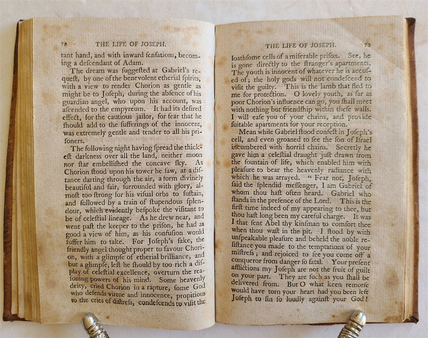 1805 LIFE of JOSEPH SON of ISRAEL antique TRENTON AMERICANA