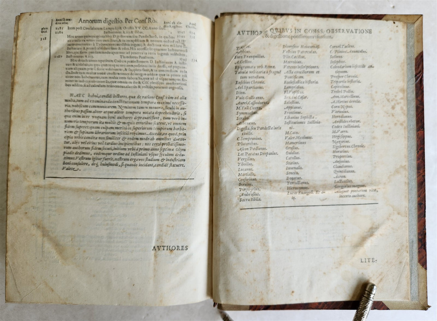 1591 LAW BOOK in LATIN Codicis Domini Iustiniani antique 16th CENTURY