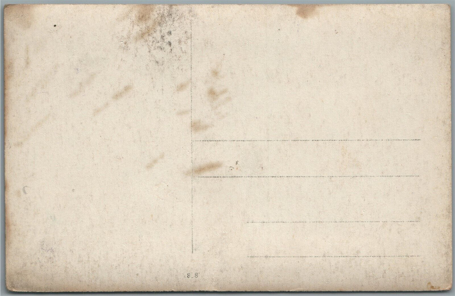 GERMAN KADETS WWI ERA MILITARY ANTIQUE REAL PHOTO POSTCARD RPPC