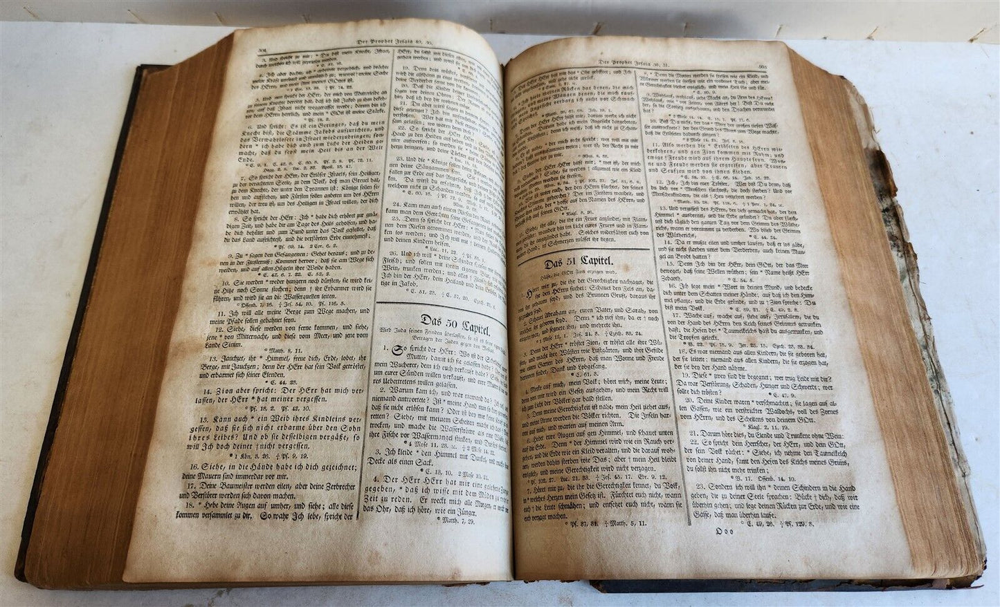 1819 BIBLE 1st Folio Ed PENNSYLVANIA GERMAN Lancaster PA JOHANN BAR antique RARE