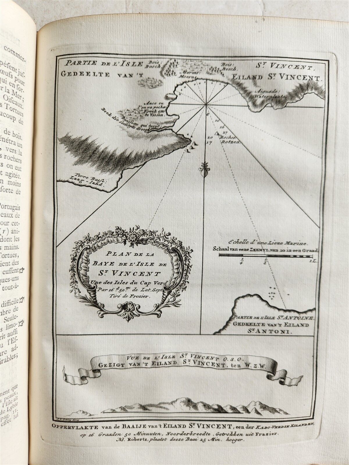 1747 TRAVELS TO AFRICA antique Histoire generale des voyages vol. 3 ILLUSTRATED
