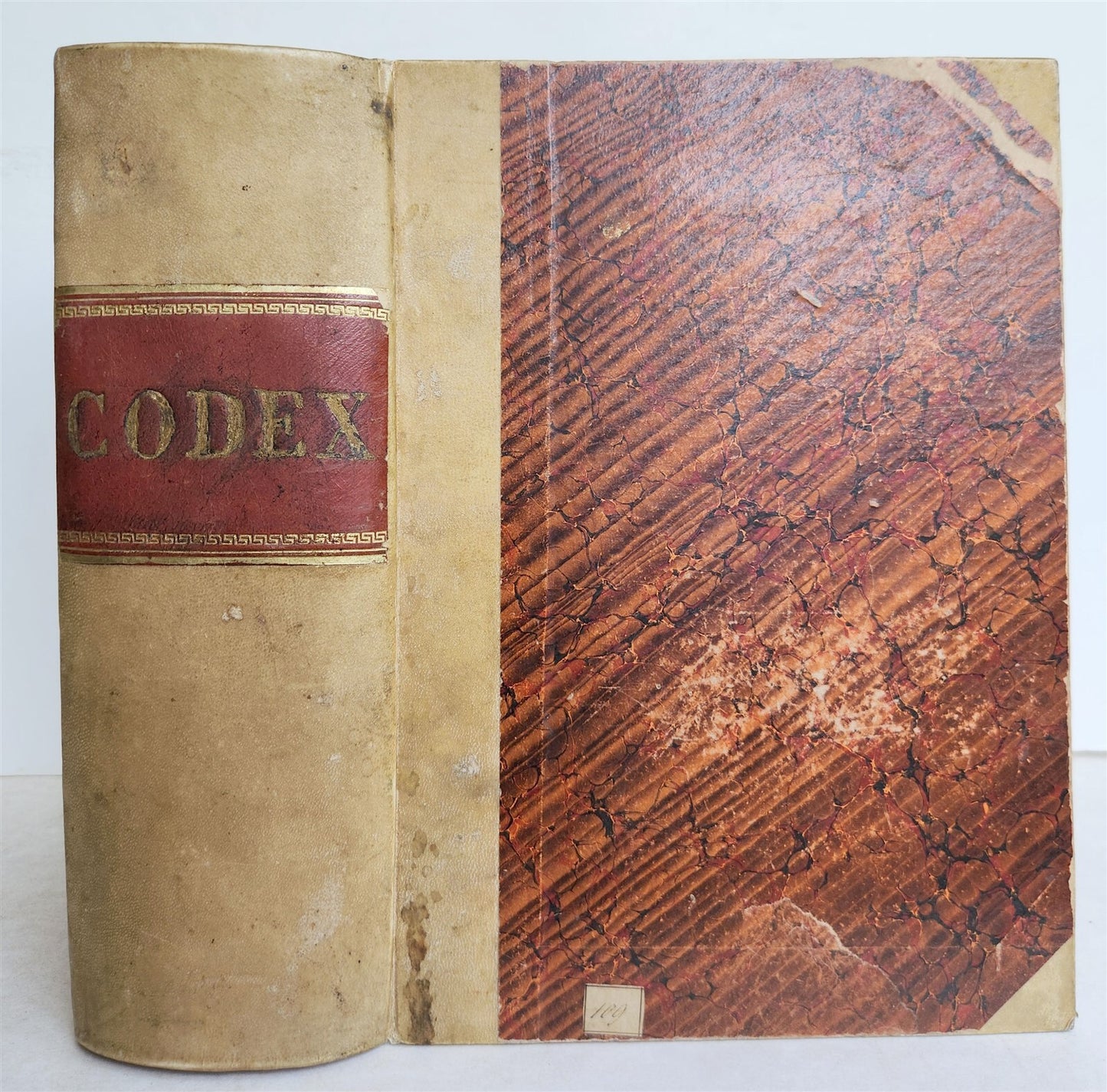 1591 LAW BOOK in LATIN Codicis Domini Iustiniani antique 16th CENTURY