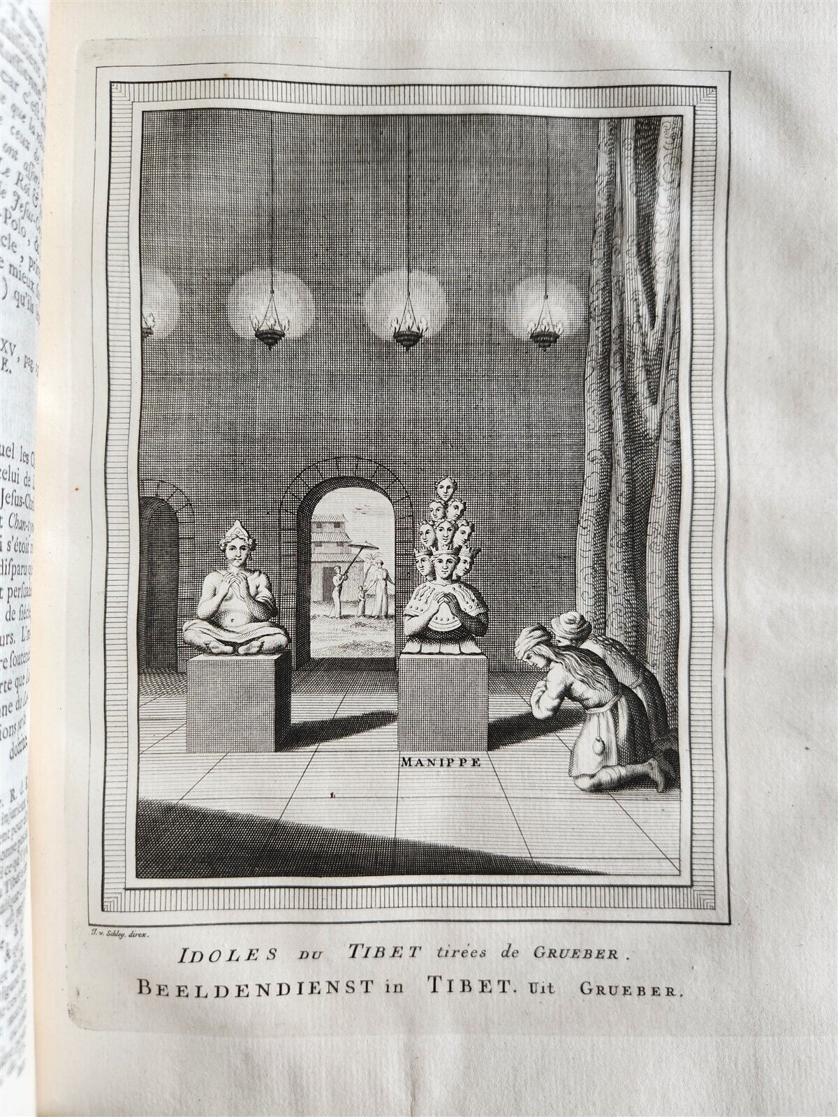 1749 TRAVELS TO CENTRAL ASIA & CHINA antique Histoire generale des voyages vol.9