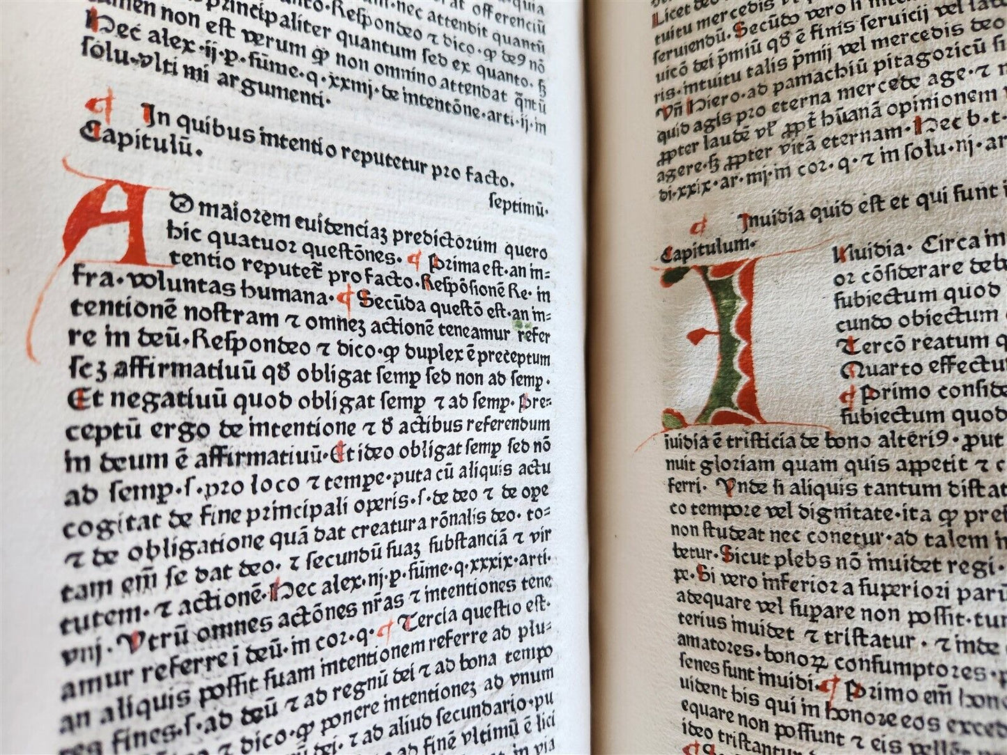 1470s INCUNABULA AMAZING 3 VOLUMES FOLIO SET antique INCUNABLE Pantheologia