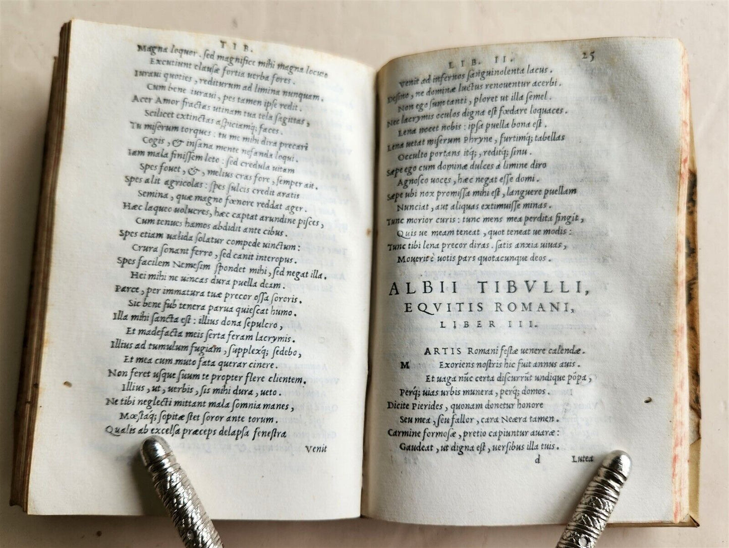 1558 ALDINE PRESS CATULLUS antique 16th CENTURY - POETRY