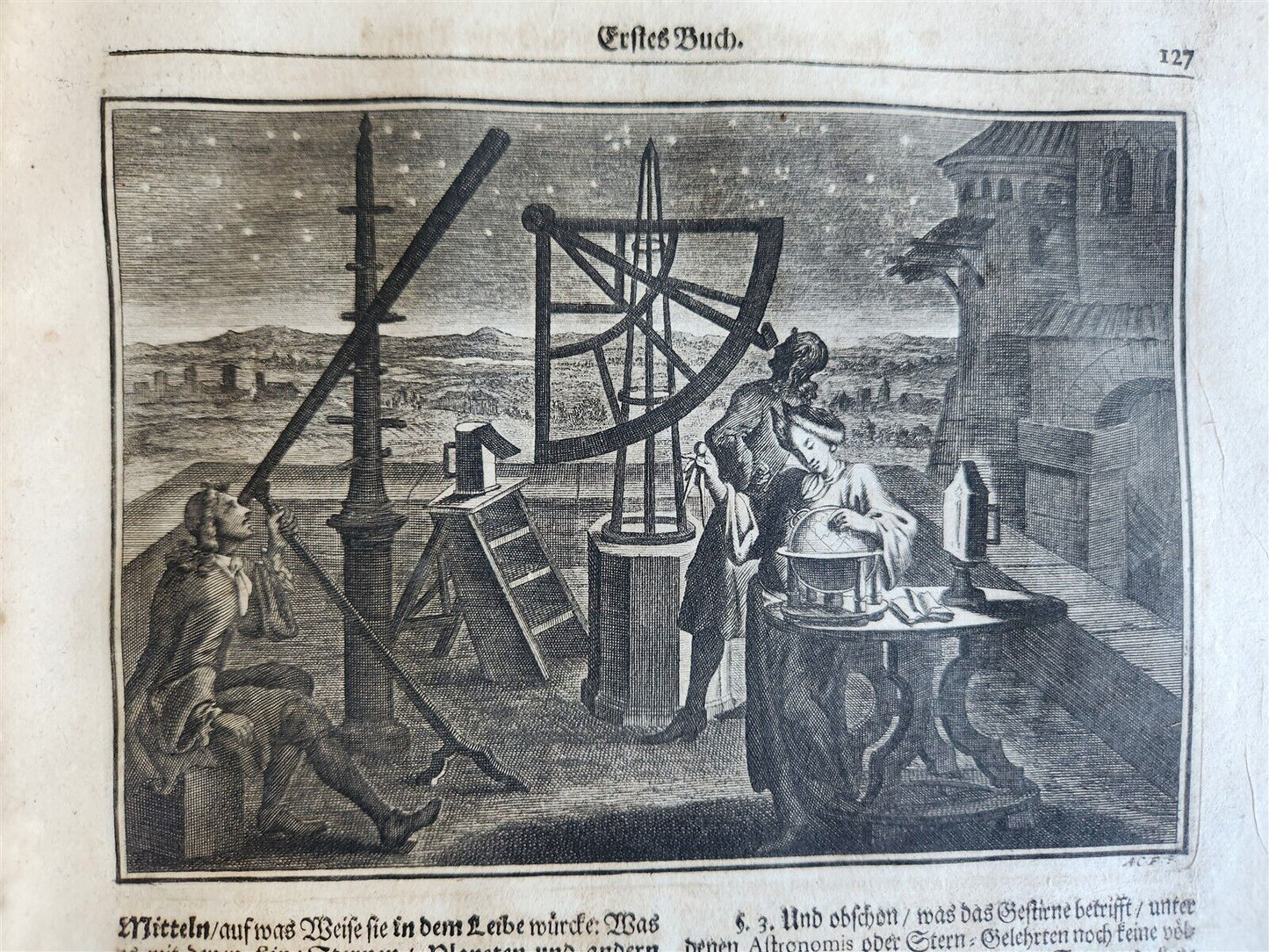 1702 Oeconomus prudens ILLUSTRATED 2 FOLIO VOLUMES antique in GERMAN