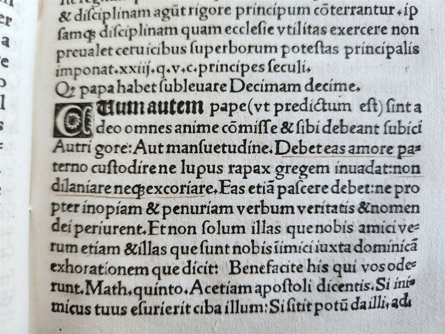 1509 POST-INCUNABULA ILLUSTRATED antique Quadruvium Ecclesie Quattuor by J.HUG