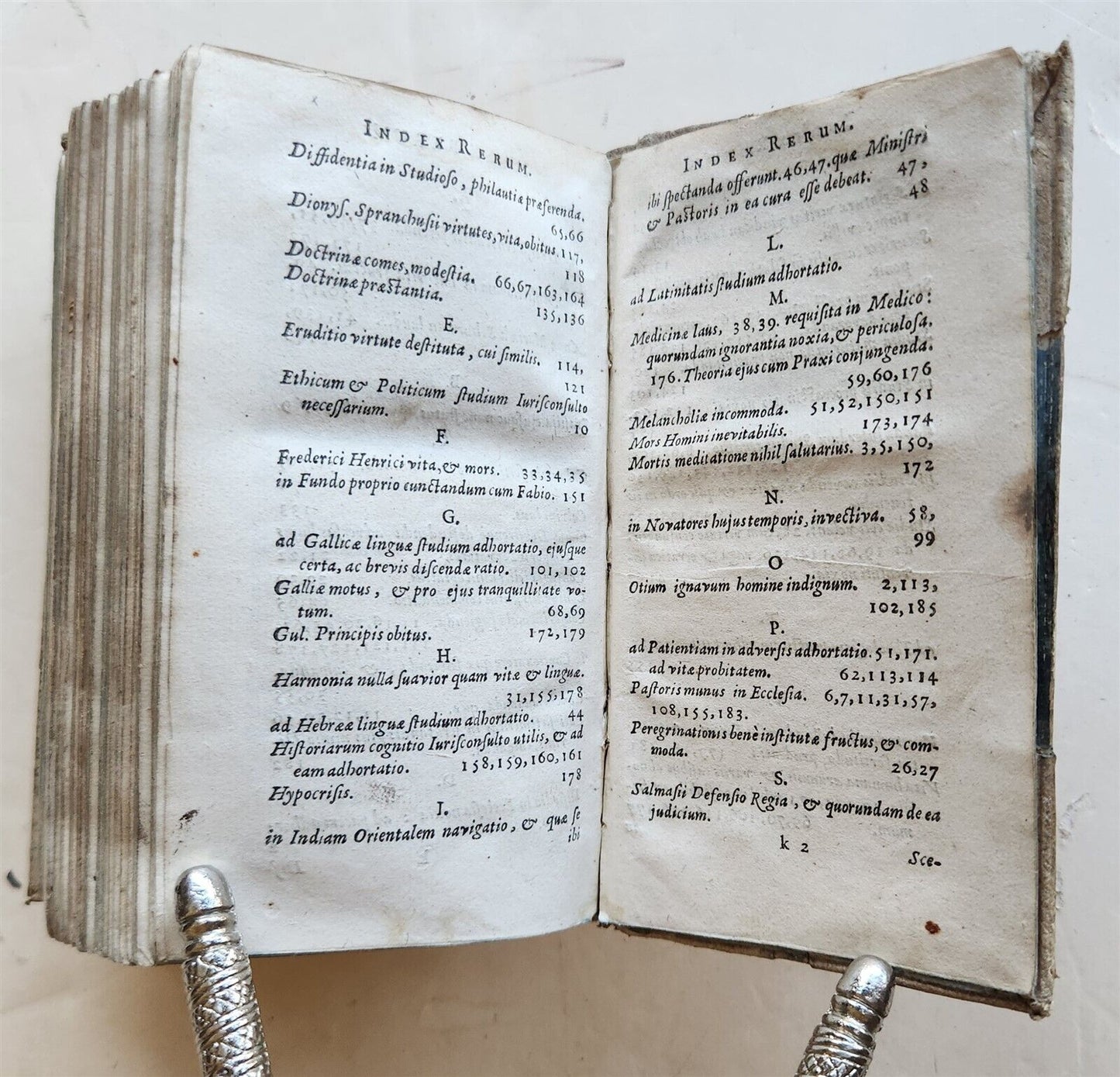 1654 Mercurius Batavus sive Epistolarum by J. Crucius antique