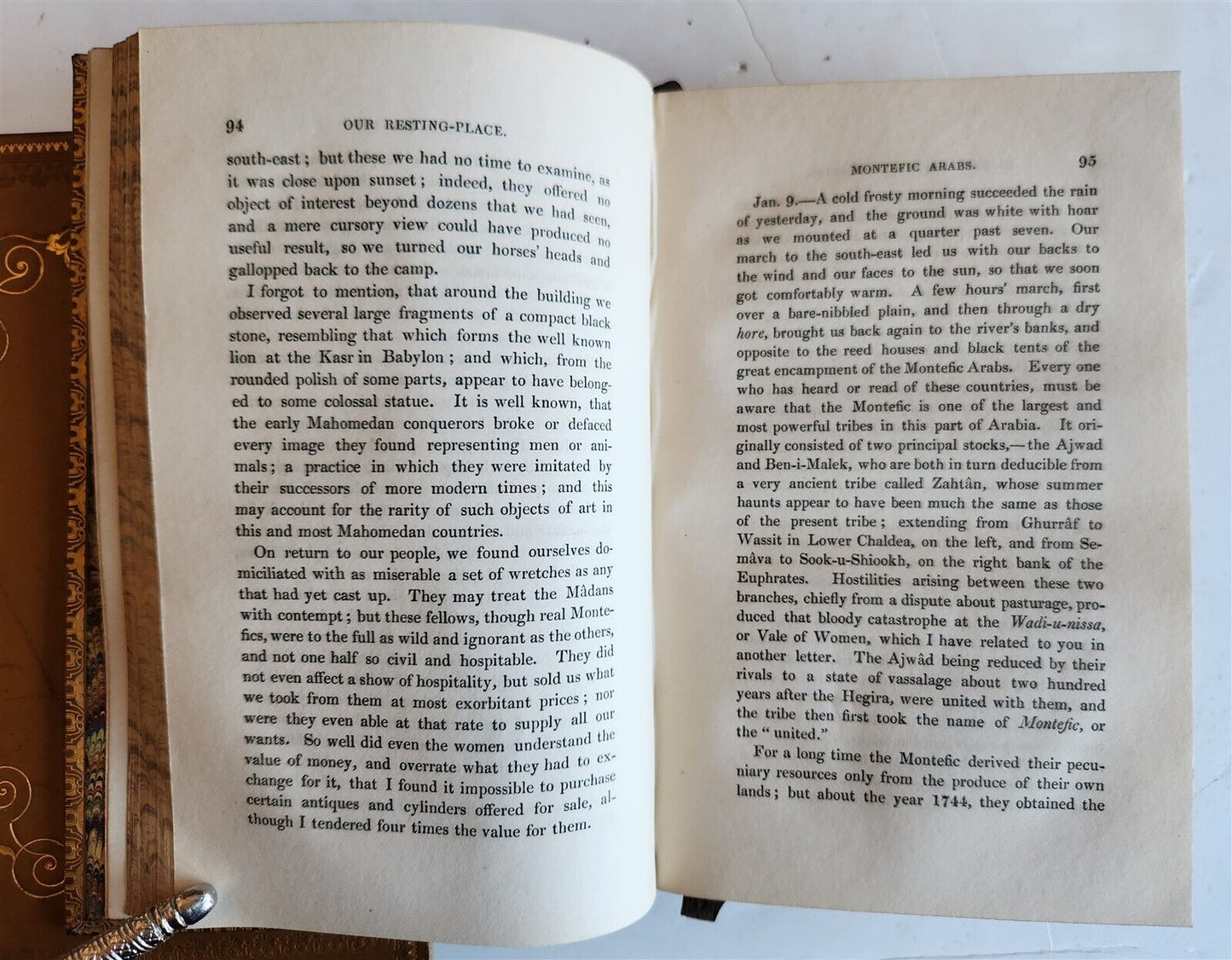 1840 TRAVELS in KOORDISTAN MESOPOTAMIA by Fraser J. Baillie 2 VOLUMES antique