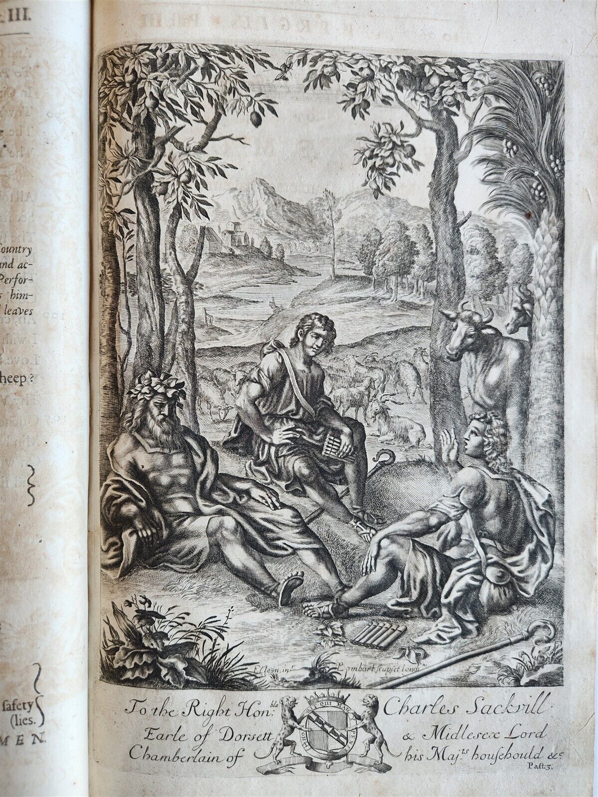 1697 WORKS of VIRGIL by DRYDEN antique ILLUSTRATED w/ 101 AMAZING PLATES