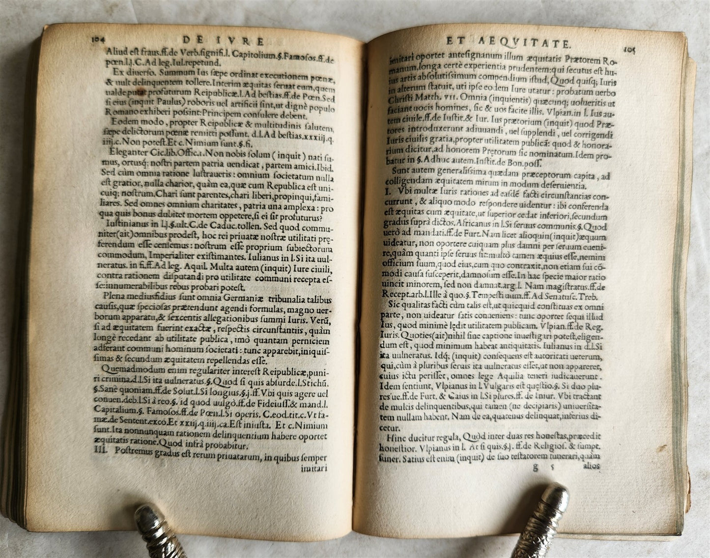 1547 LAW BOOK by D. Ioan. OLDENDORPIUM Collatio Iuris Civis et Canonici antique