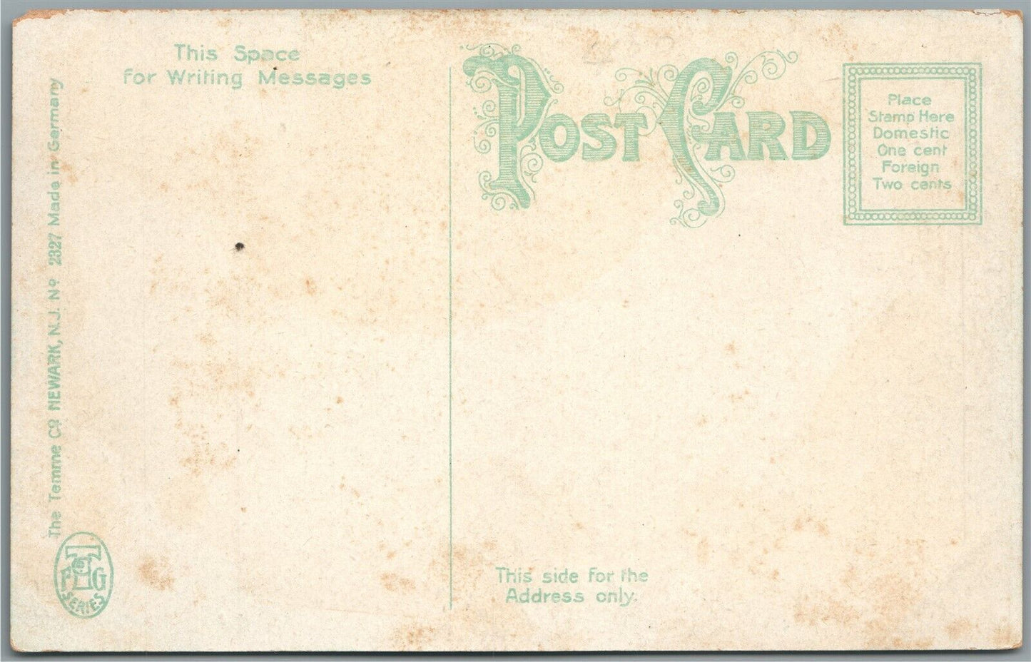 FLEMINGTON NJ MAIN STR. ANTIQUE POSTCARD