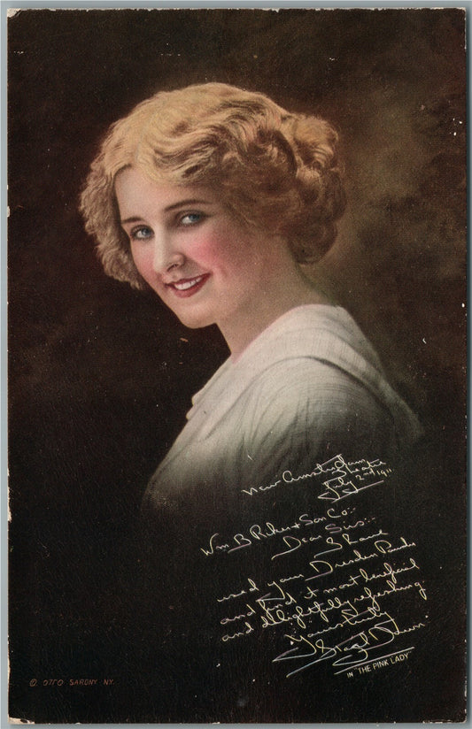 DANBURY CT McLEAN BROS. SOLE AGENTS ADVERTISING ANTIQUE POSTCARD