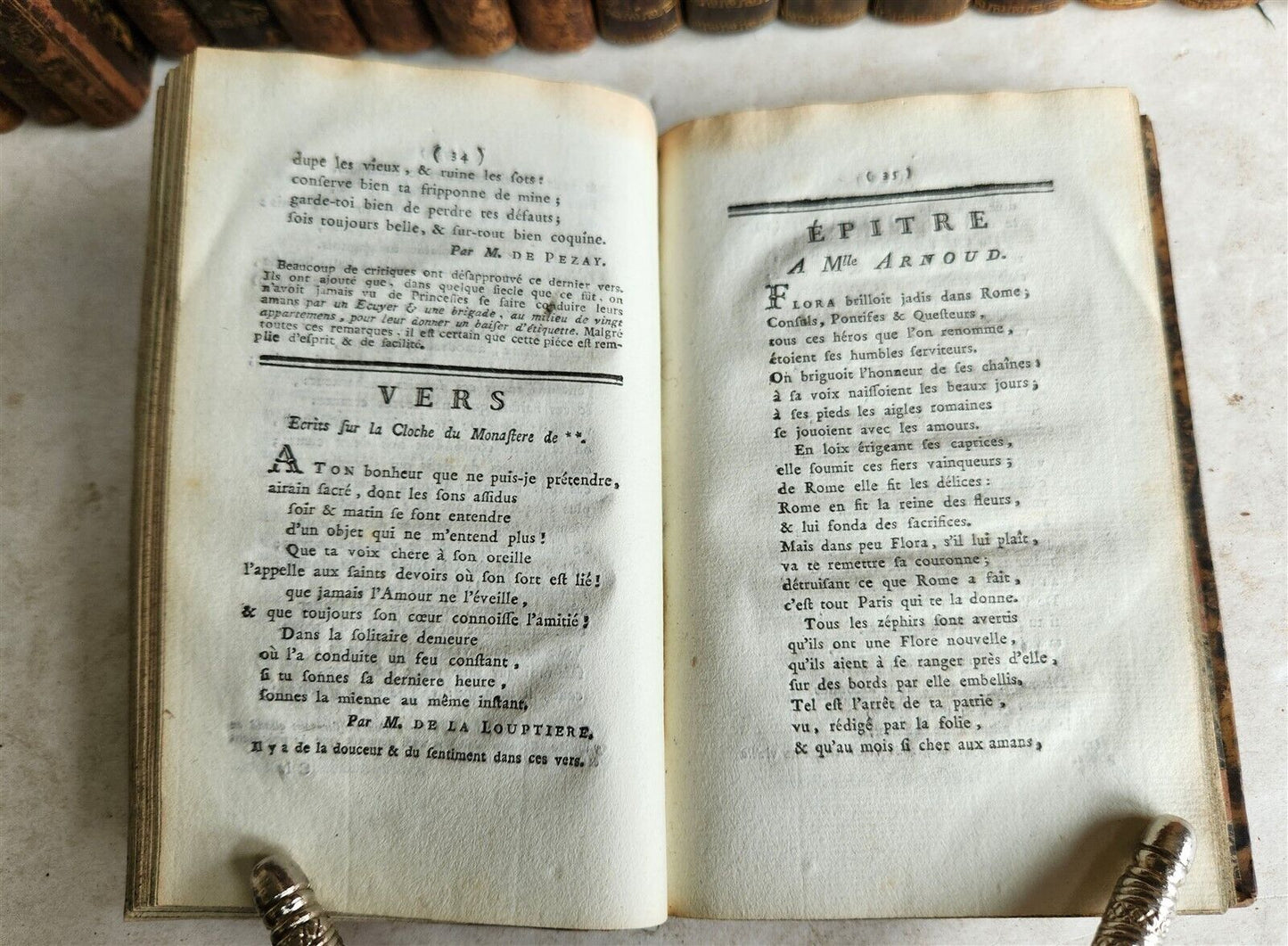 1765-1787 ALMANACH DES MUSES 24 VOLUMES antique POETRY LITERATURE DECORATIVE