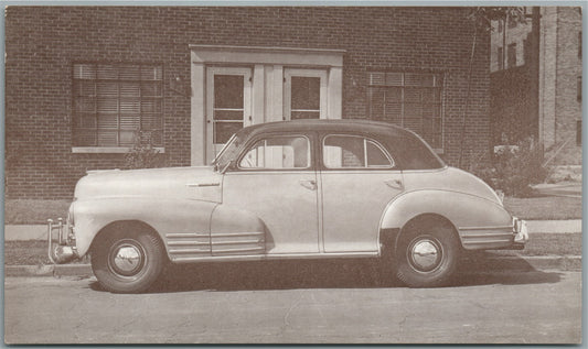 1948 CHEVROLET FLEETMASTER VINTAGE POSTCARD