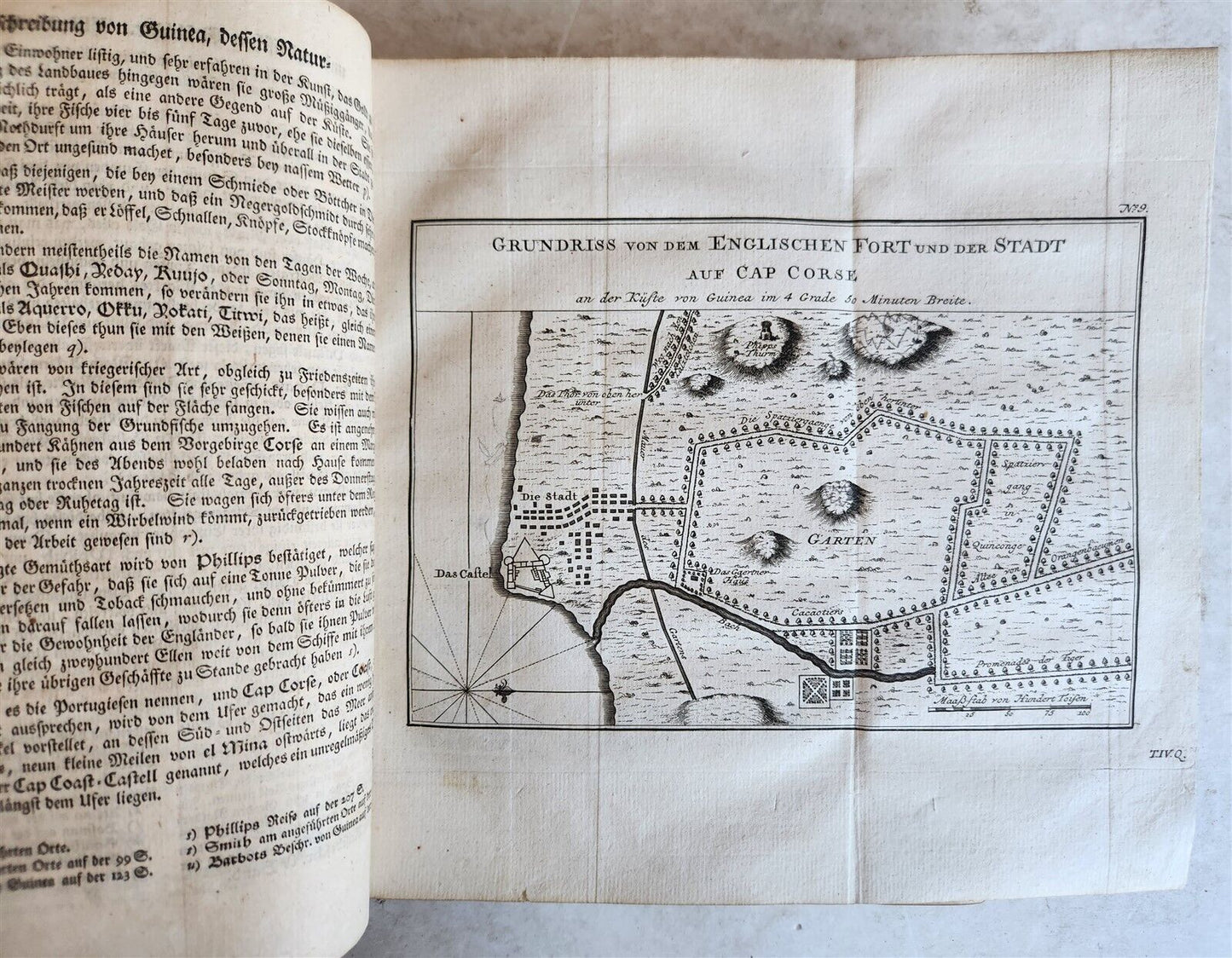 1749 TRAVELS HISTORY ILLUSTRATED antique AFRICA Guinea Benin Angola Loango Congo