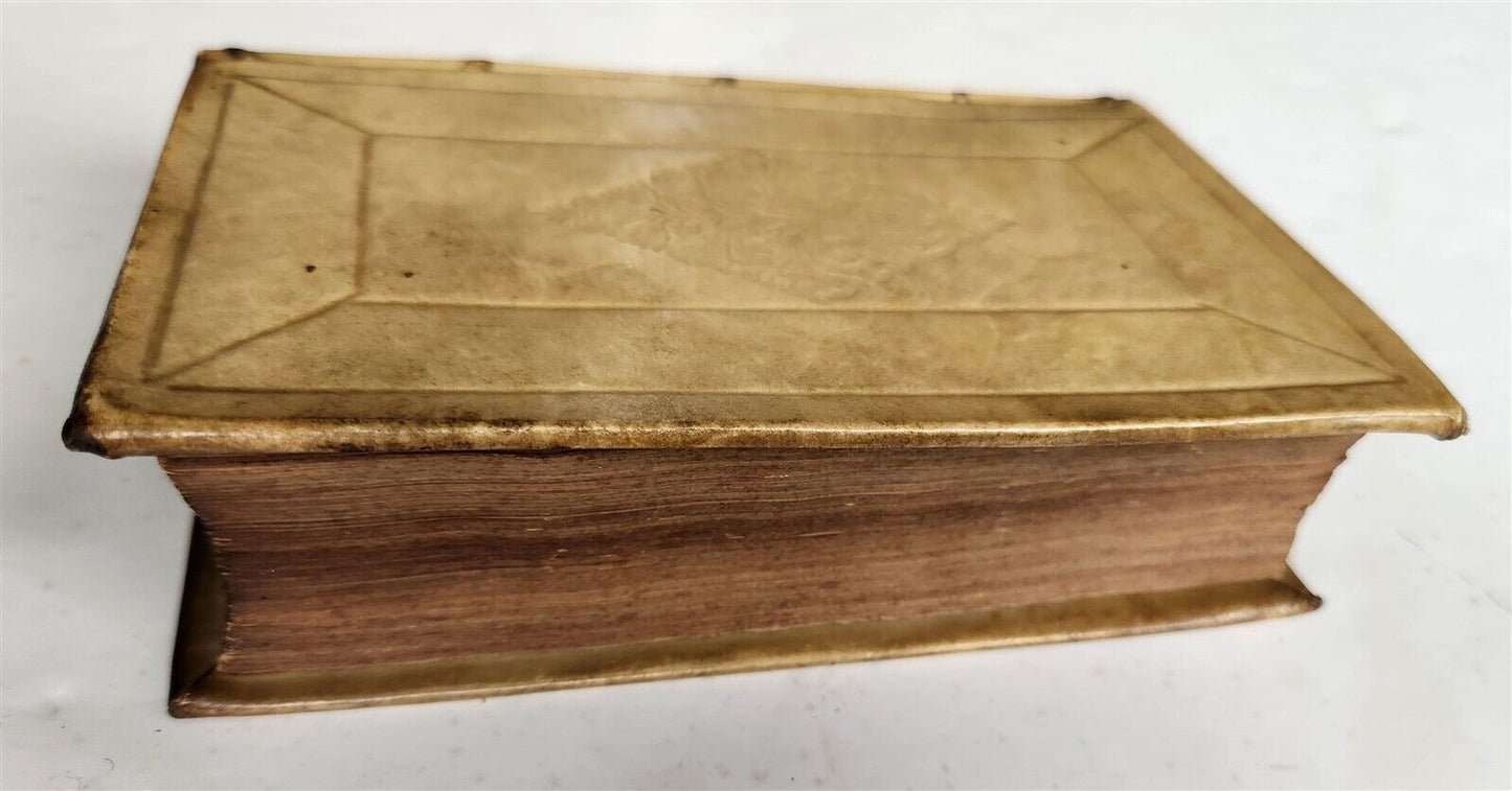 1549 Homiliarum doctissimi viri Ioannis Eckii antique VELLUMM BINDING 16th CENT.