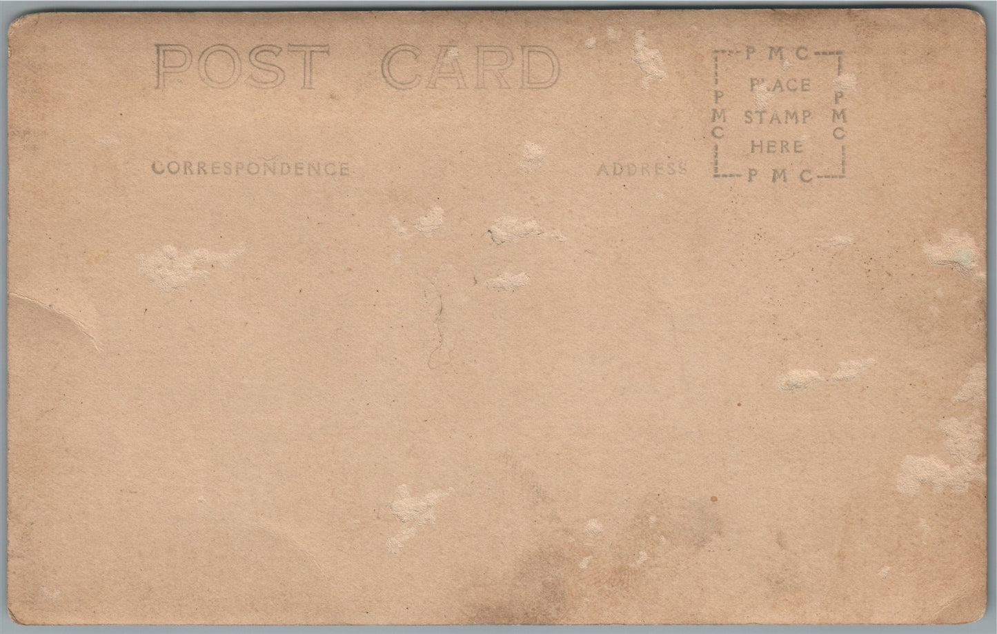 BARN DANCE GROUP ANTIQUE STUDIO REAL PHOTO POSTCARD RPPC