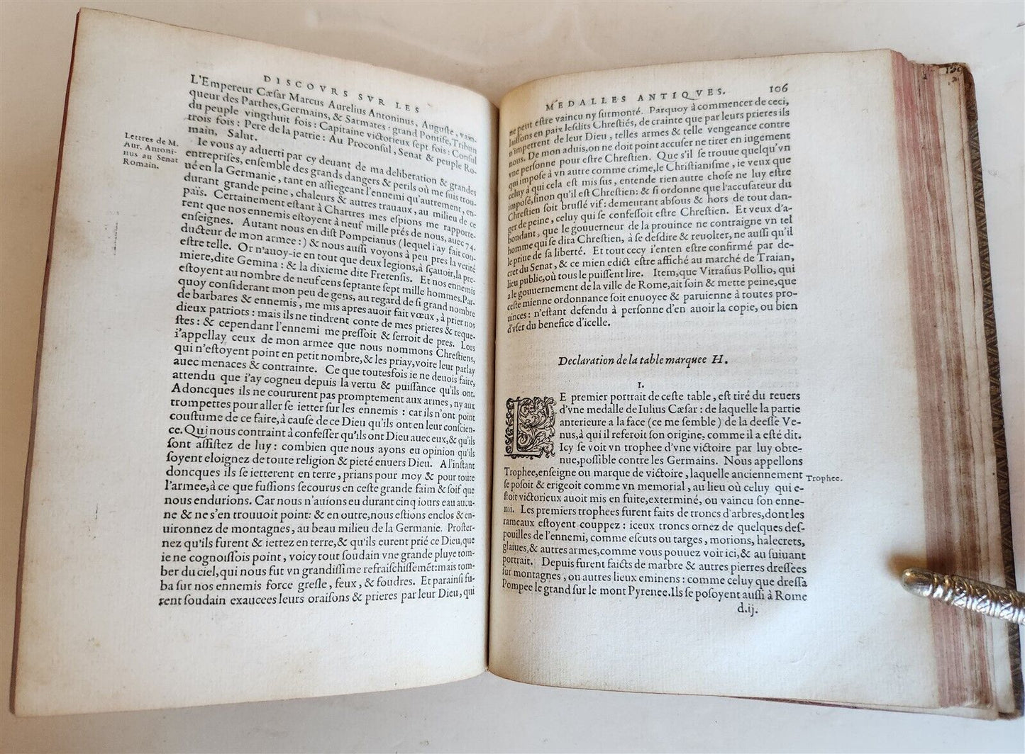 1579 NUMISMATICS Discours sur les Medallees et Graveures antique ILLUSTRATED