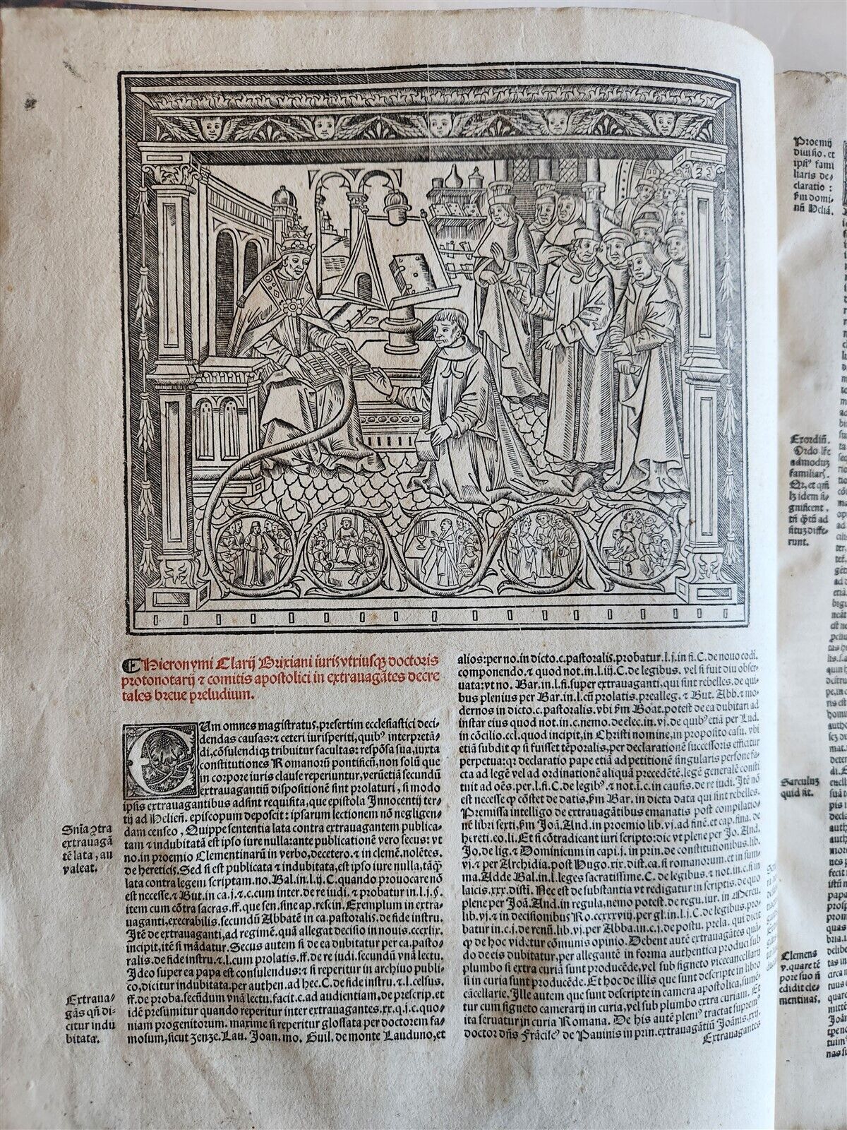 1537 POST-INCUNABULA CANON LAWS antique FOLIO 16th CENTURY