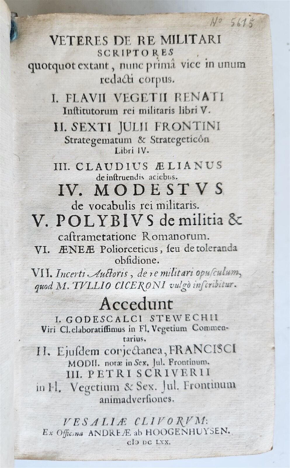 1670 MILITARY HISTORY ILLUSTRATED antique VELLUM BOUND