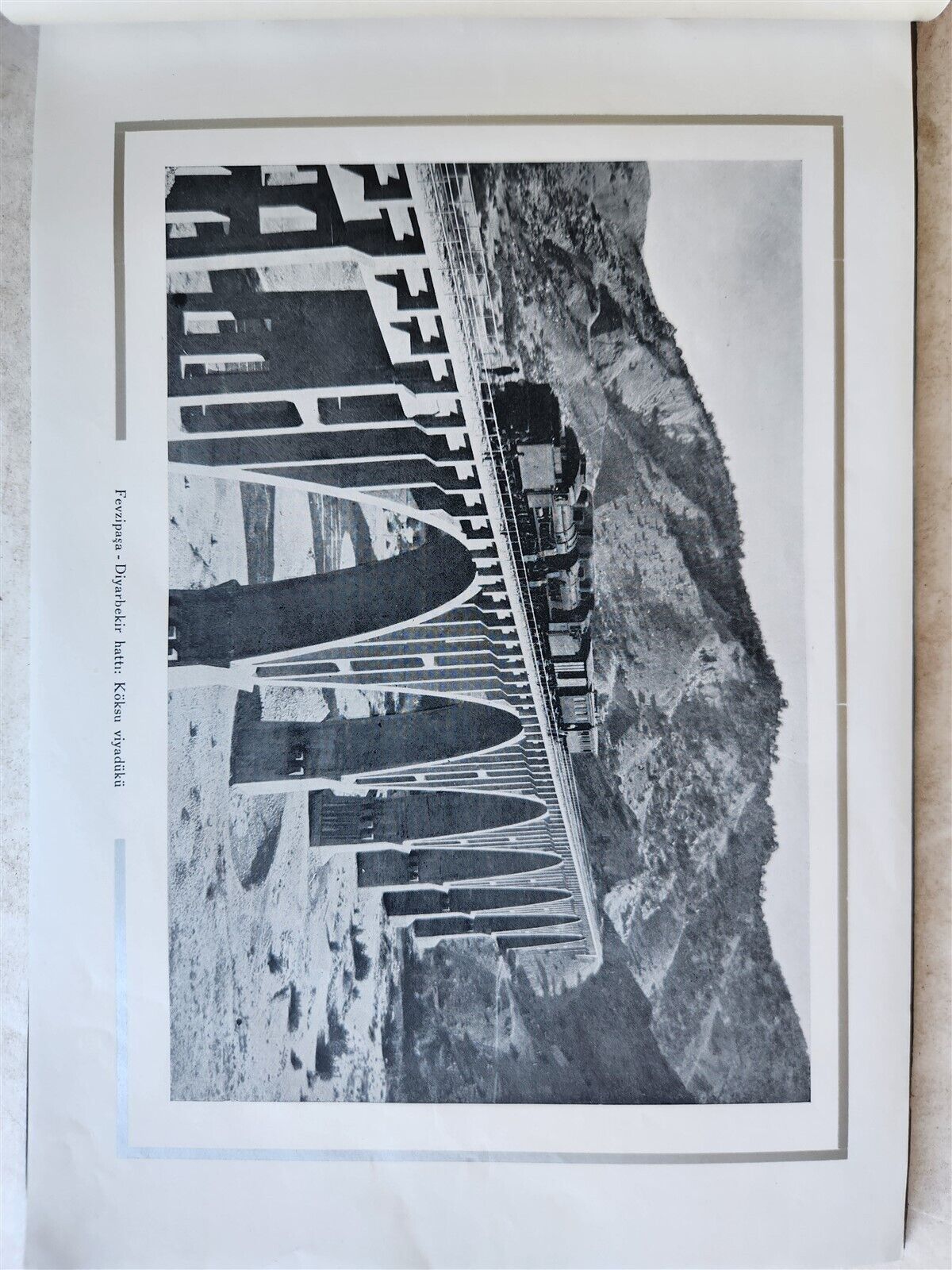 1935 TURKISH RAILWAYS MEMORIAL ALBUM antique FULLY ILLUSTRATED