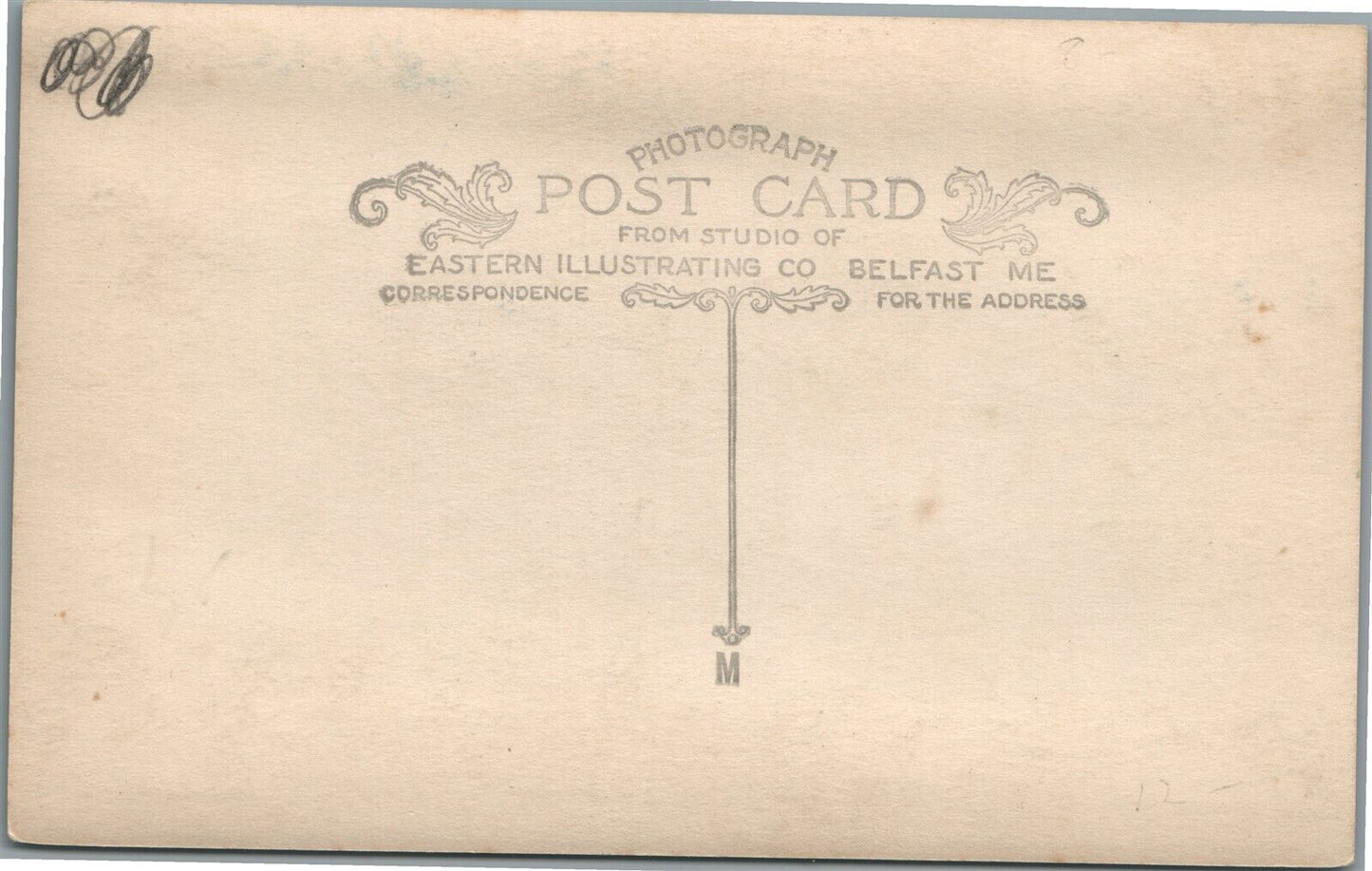 ALFRED HOUSE ME ANTIQUE REAL PHOTO POSTCARD RPPC