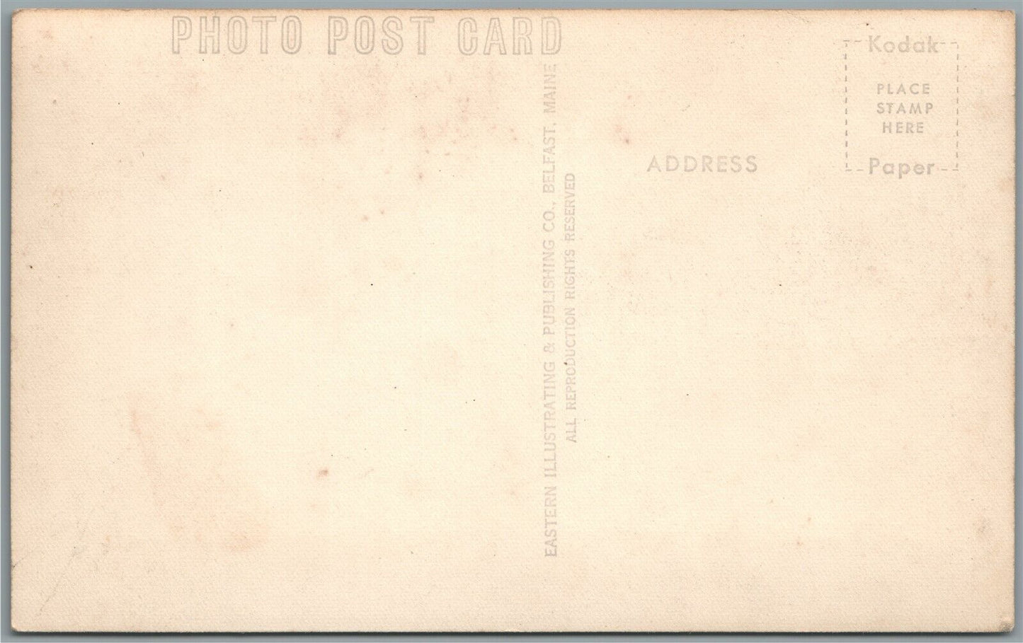 MT.VERNON ME STORE AT MINNEHONK CAMPS ANTIQUE REAL PHOTO POSTCARD RPPC