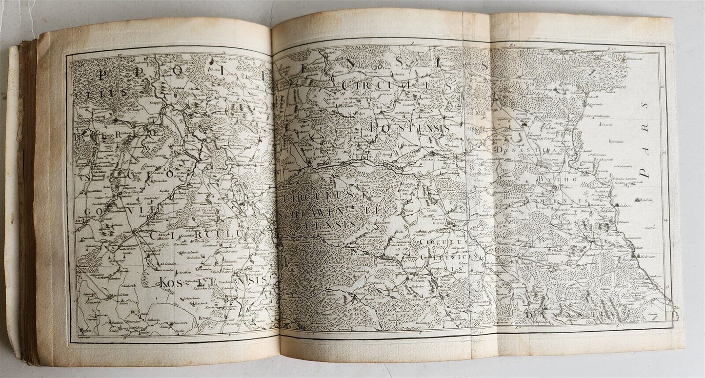 1758 46 MAPS NOUVEAU THEATRE DE GUERRE ATLAS TOPOGRAPHIQUE ET MILITAIRE antique
