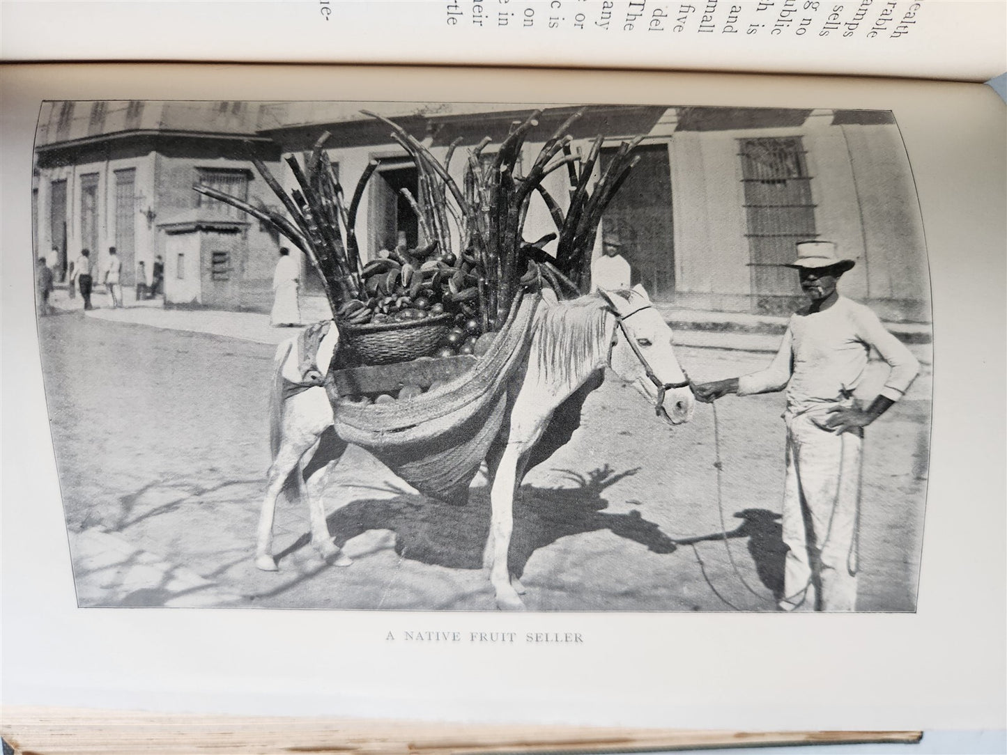 1898 COMMERCIAL CUBA by WILLIAM CLARK ILLUSTRATED SIGNED by AUTHOR ! antique